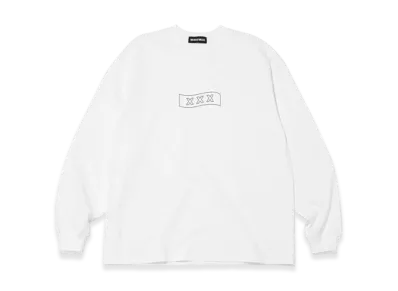 GOD SELECTION XXX Long Sleeve T-Shirt GX-A26-LT-03 "White"