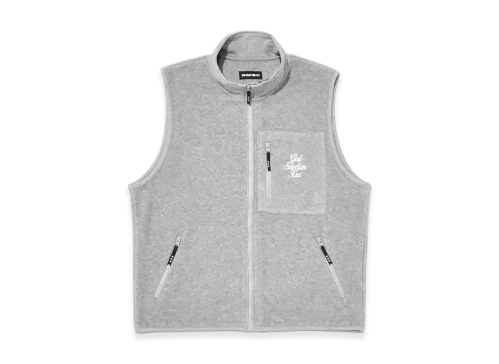 GOD SELECTION XXX Fleece Vest GX-A26-JK-02 "Grey"