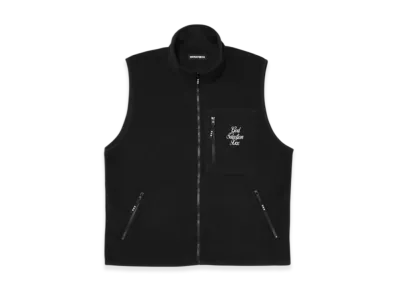 GOD SELECTION XXX Fleece Vest GX-A26-JK-02 "Black"