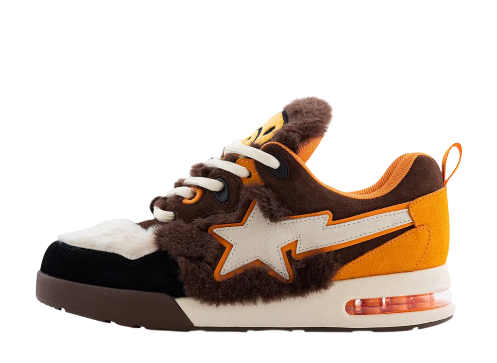 A BATHING APE BAPE FLIP STA #3 "Brown"