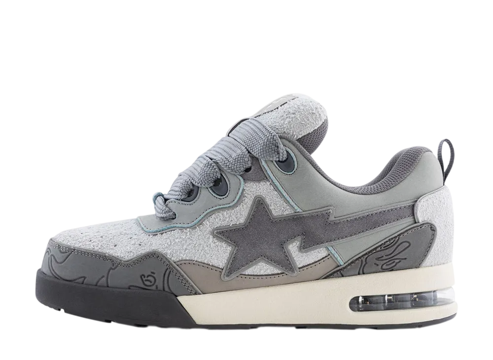 A BATHING APE BAPE FLIP STA #1 "Gray"