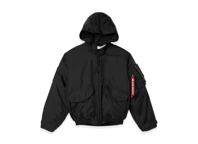 N.HOOLYWOOD TEST PRODUCT EXCHANGE SERVICE x ALPHA INDUSTRIES Military Blouson "Black"