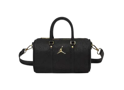 Nike Jordan Monogram Crossbody Bag "Black/Gold"