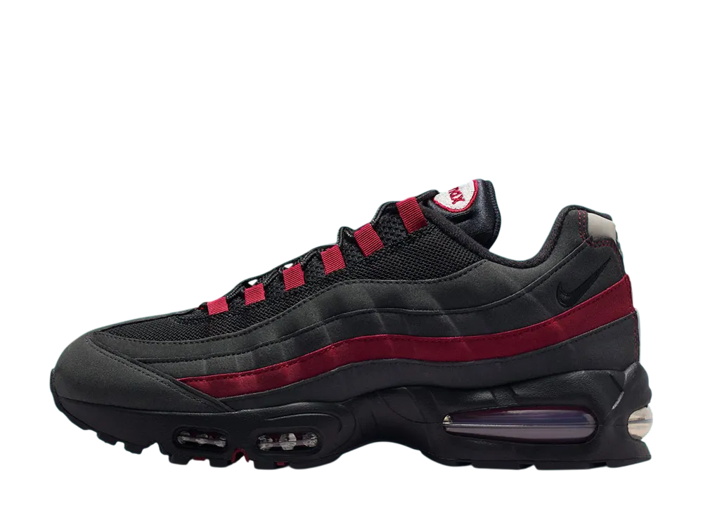 ナイキ エアマックス95 ビッグバブル "ブラック/チームクリムゾン"