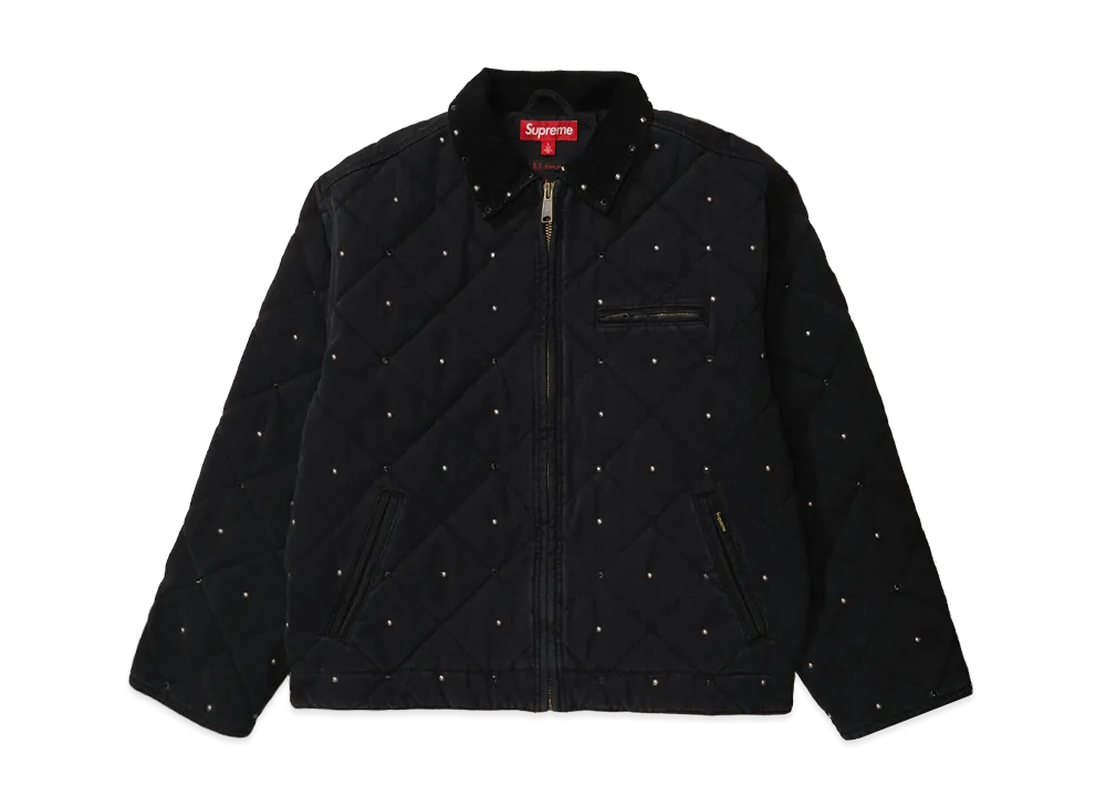 Supreme x b.b. Simon Quilted Work Jacket "Black"