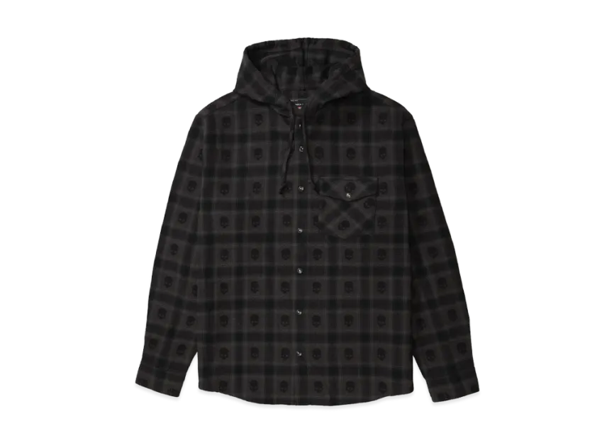 Supreme x Number (N)ine Hooded Flannel Shirt Supreme x Number (N)ine Hooded Flannel Shirt