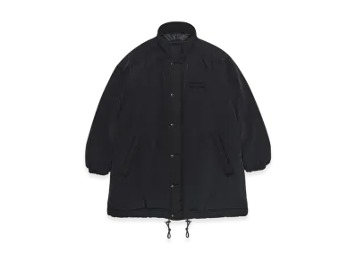 ENNOY Padded Nylon Bench Coat "Black/Black"