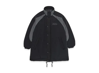 ENNOY Padded Nylon Bench Coat "Black/Gray"