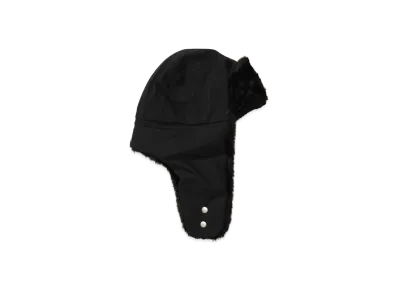 Stussy Ripstop Trapper Cap "Black"