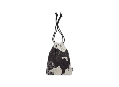 APHRODITEGANG GAKKIN x BUDSPOOL Ukirenge Drawstring Bag "Black"