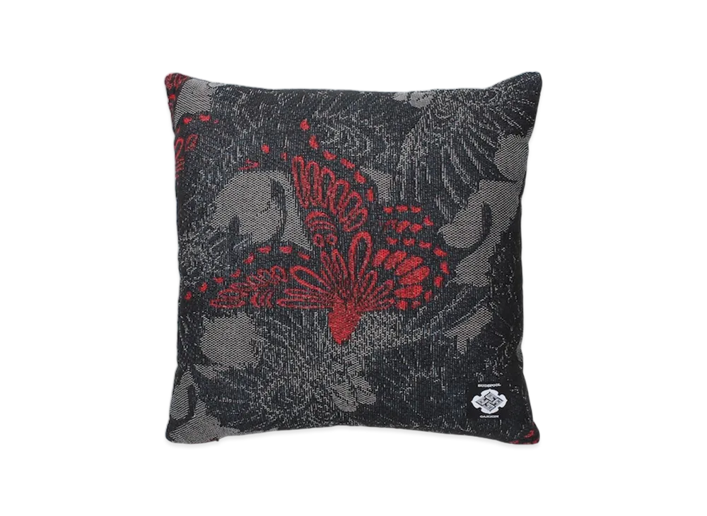APHRODITEGANG GAKKIN x BUDSPOOL Sanencho Jacquard Cushion "Black"