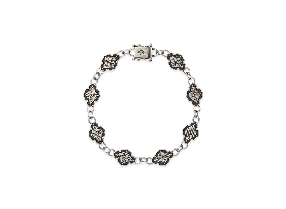 APHRODITEGANG GAKKIN x BUDSPOOL Kamon Bracelet "Silver"
