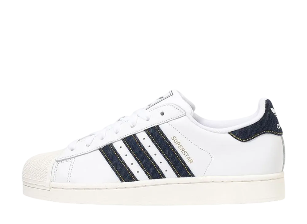 アディダス スーパースター2 "フットウェアホワイト/ダークブルー"
