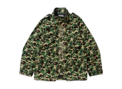 A BATHING APE Bape x Undefeated ABC M-65 "Green"