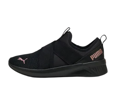 Puma Women's Softride Harli Slip-On "PUMA Black/PUMA Black/Rose Gold"