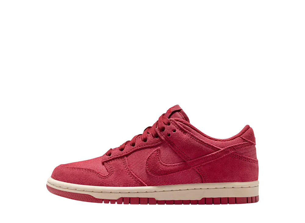 Nike GS Dunk Low SE "Team Crimson/Sanddrift"