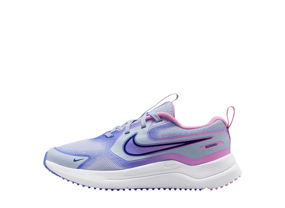 ナイキ GS コズミックランナー "ゴースト/サファイア/ライトマゼンタ/ミッドナイトネイビー" (キッズ)