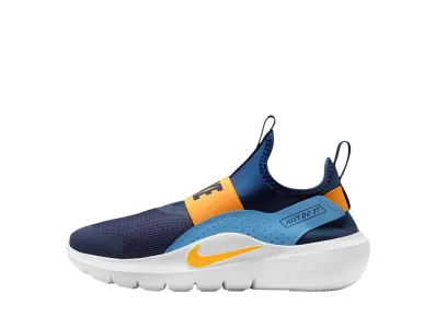Nike GS Flex Runner 4 "Midnight Navy/University Blue/White/Laser Orange"