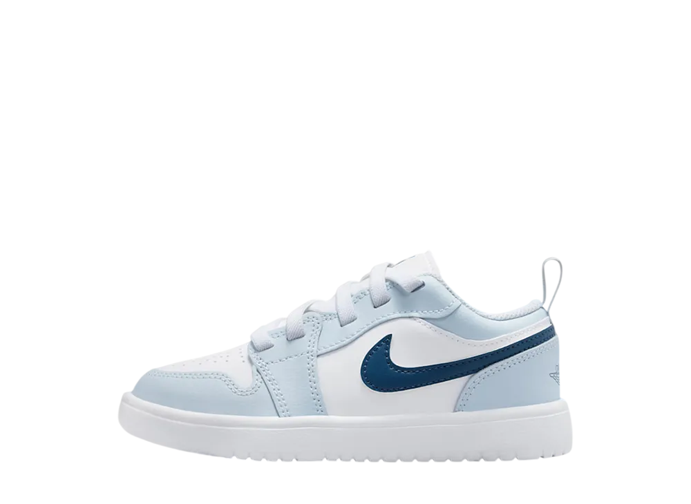 ナイキ PS ジョーダン1 ロー ALT "ホワイト/オーラ/スクワドロンブルー" (キッズ)