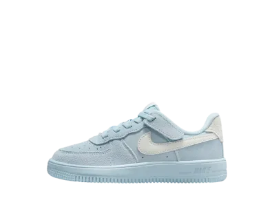 Nike PS Force 1 Low LV8 EasyOn "Light Armory Blue/Pure Platinum"