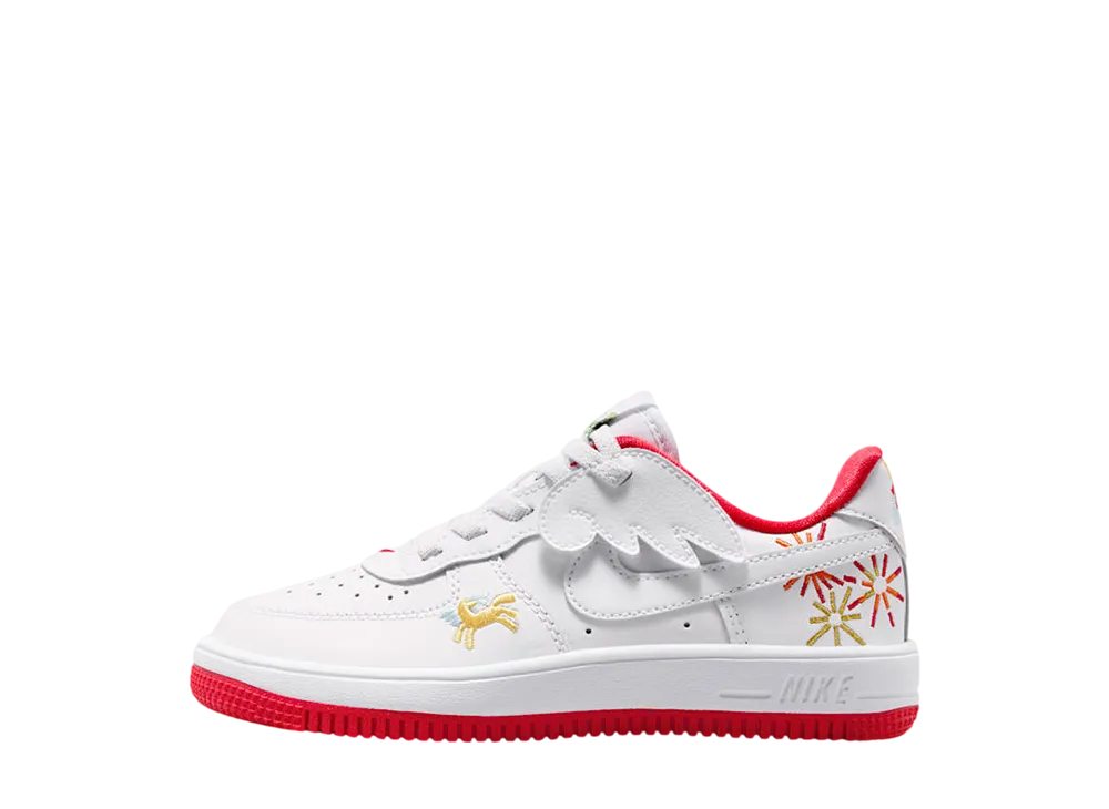 ナイキ PS フォース1 ロー イージーオン "イヤーオブザホース" (キッズ)