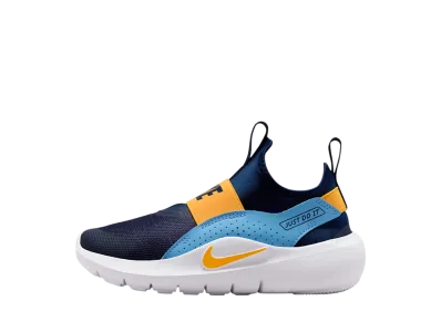 Nike PS Flex Runner 4 "Midnight Navy/University Blue/White/Laser Orange"
