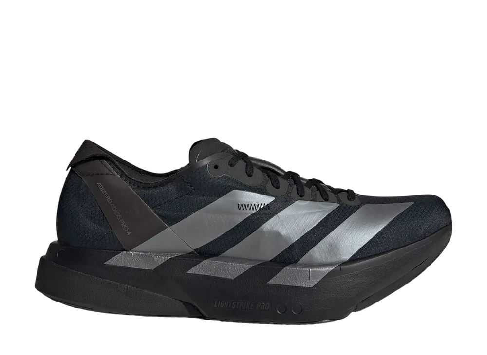 アディダス アディゼロ アディオス プロ4 "コアブラック/アイアンメタリック/カーボン"