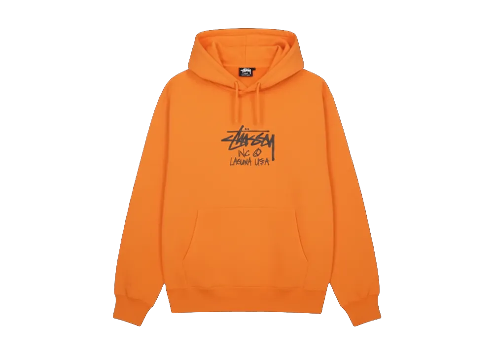 Stussy Laguna USA Hoodie "Orange"