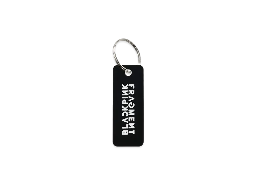 FRAGMENT x BLACKPINK Keyring "Black/White"