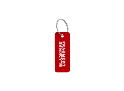 FRAGMENT x BLACKPINK Keyring "Red/White"