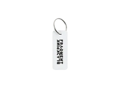 FRAGMENT x BLACKPINK Keyring "White/Black"
