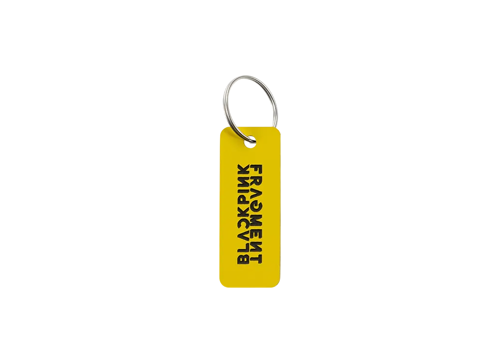 FRAGMENT x BLACKPINK Keyring "Yellow/Black"