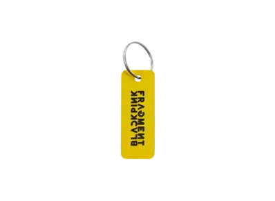 FRAGMENT x BLACKPINK Keyring "Yellow/Black"