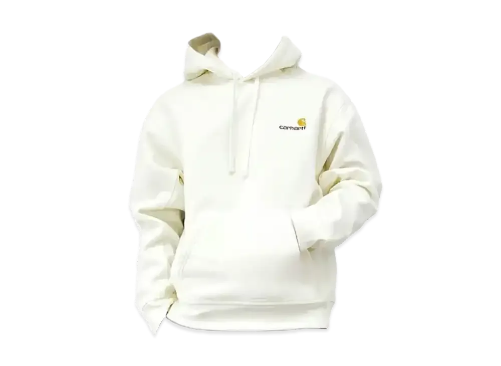 Carhartt WIP Hooded American Script Sweatshirt "Wax"