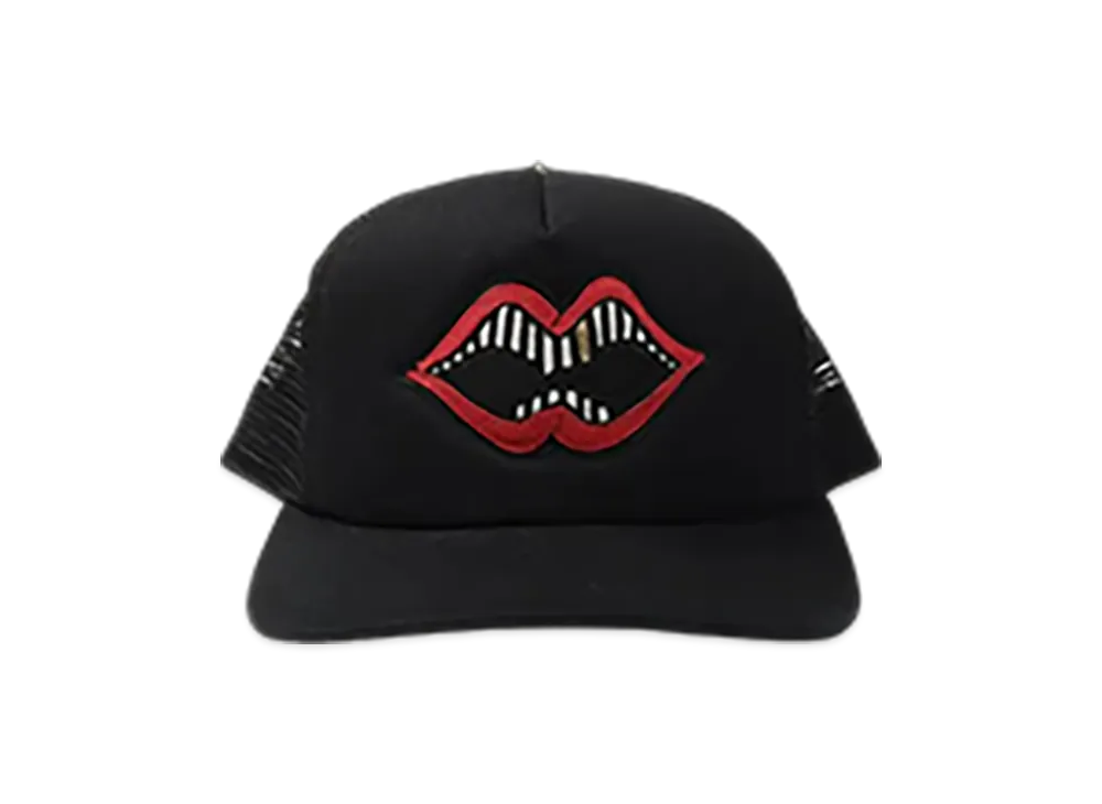Chrome Hearts PPO Chomper Patch Trucker Cap Matty Boy "Black/Red"