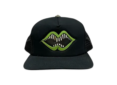Chrome Hearts PPO Chomper Patch Trucker Cap Matty Boy "Black/Green"