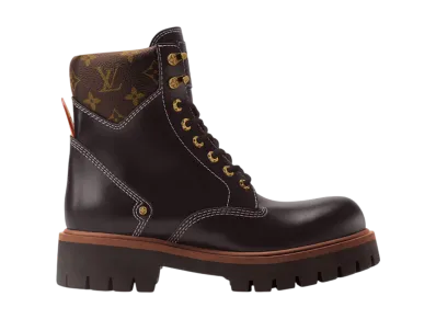 Louis Vuitton LV Remix Combat Boot "Brown"