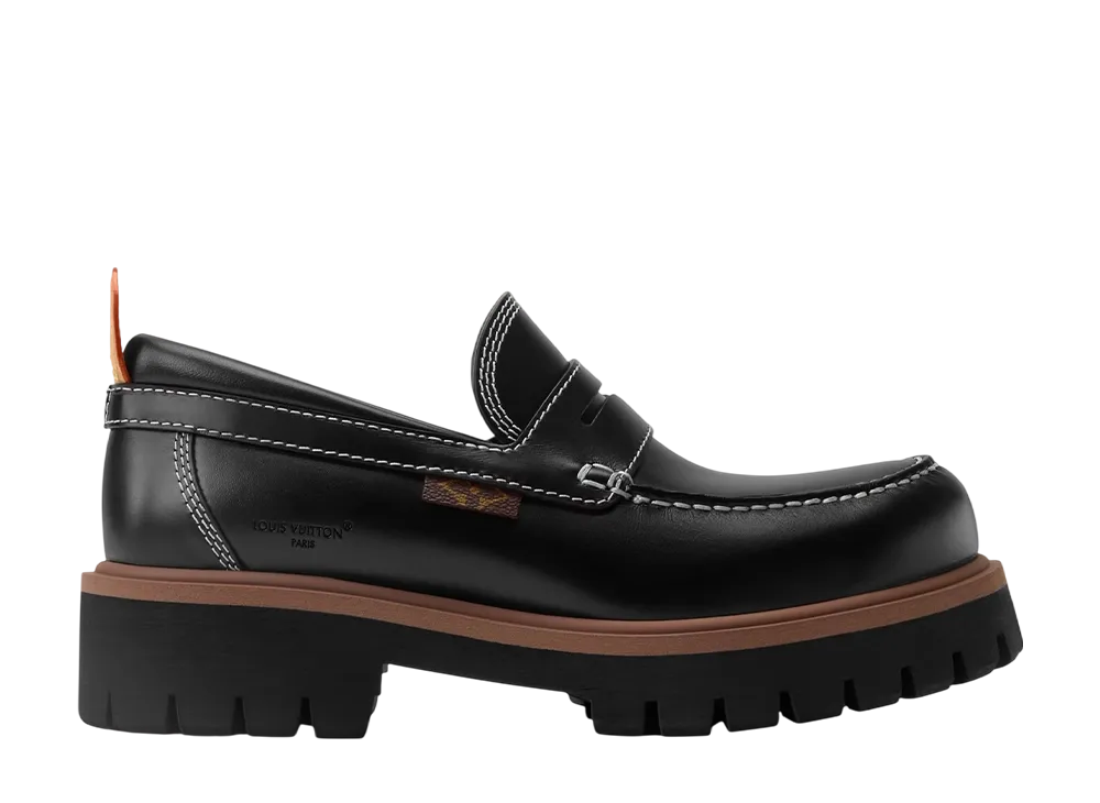 ルイヴィトン LV リミックス ローファー "ブラック"