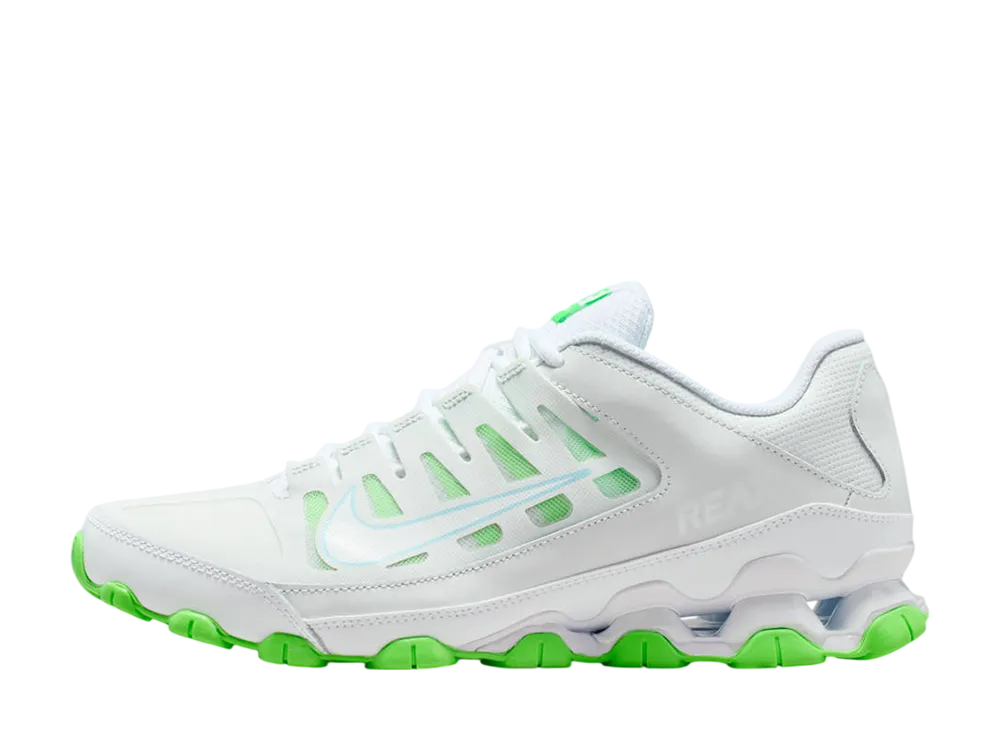 ナイキ リアックス8 TR "オフホワイト/グリーンストライク/グレーシャーブルー"