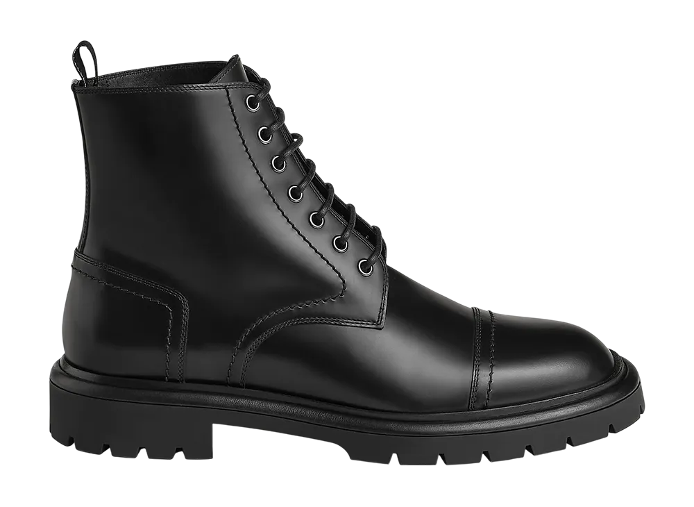 エルメス ショートブーツ ラリー "ノワール"