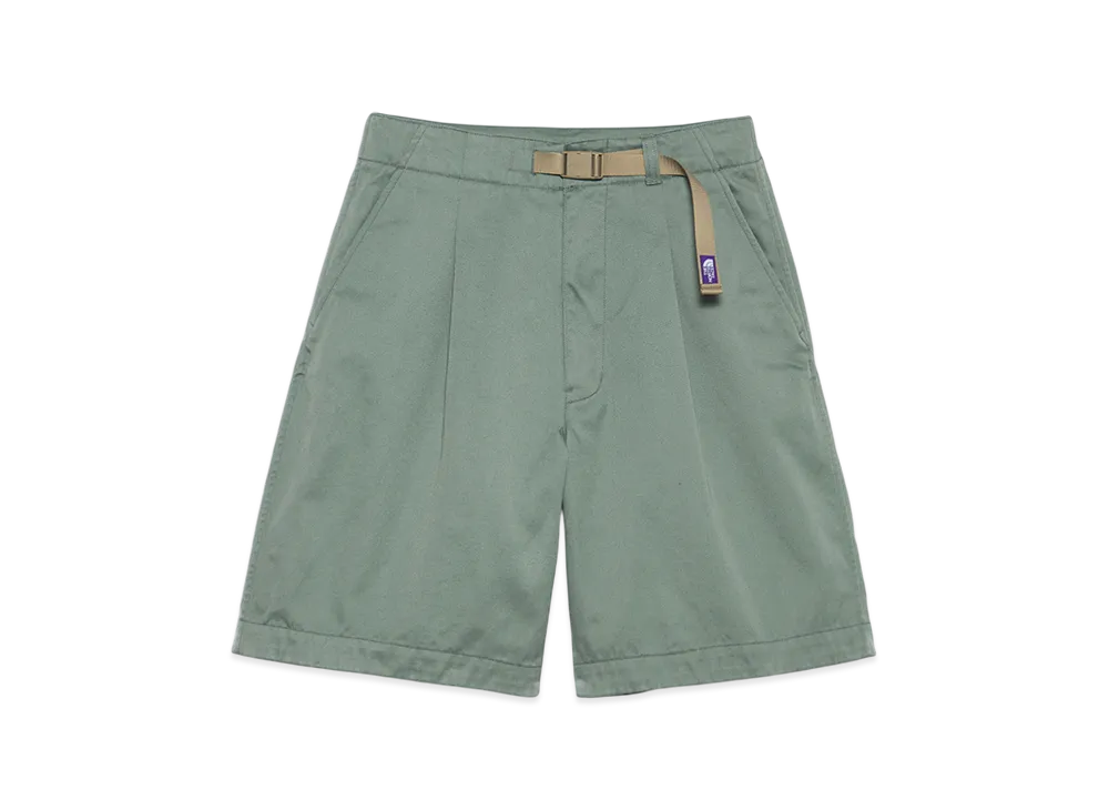 The North Face Purple Label Chino Tuck Field Shorts "Light Sage"