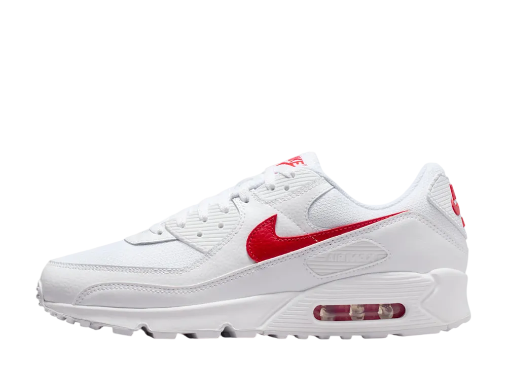 Nike Air Max 90 "White/University Red"