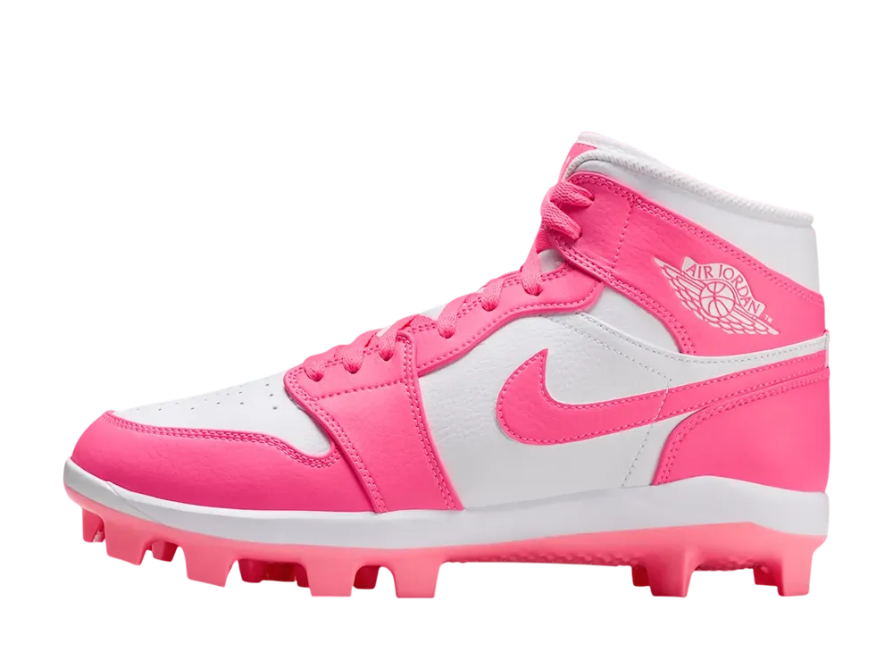 ナイキ エアジョーダン1 MCS ベースボールクリーツ "デジタルピンク"