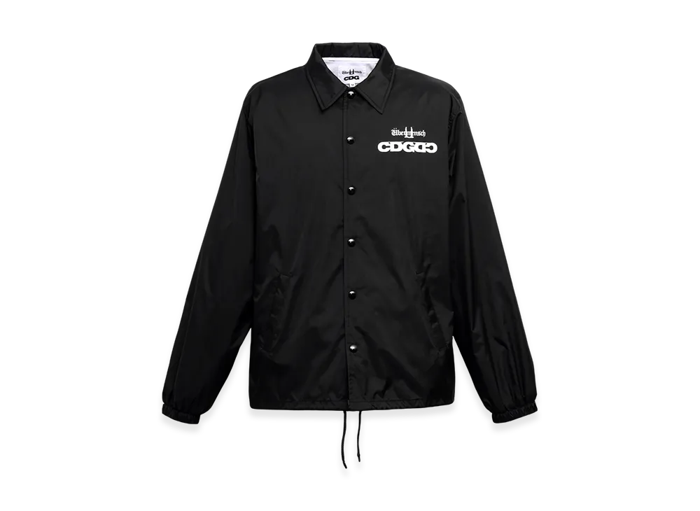COMME des GARCONS CDG x G-DRAGON Ubermensch Classic Coach Jacket Nylon "Black"