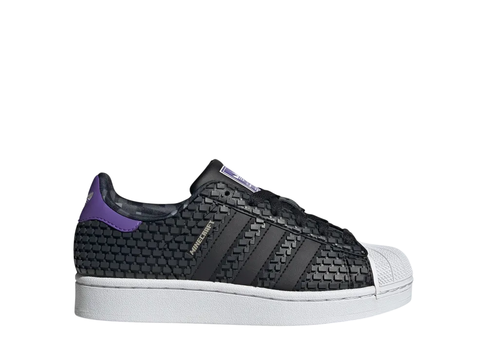 Minecraft × adidas GS Superstar "Enderman"