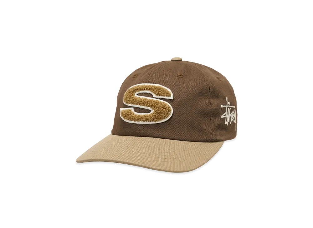 Stussy Chenille S Low Pro Cap "Brown"