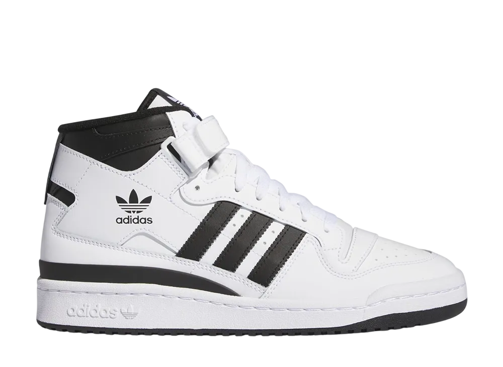アディダス フォーラム ミッド "クラウドホワイト/コアブラック/クラウドホワイト"