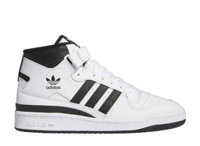 adidas Forum Mid "Cloud White/Core Black/Cloud White"