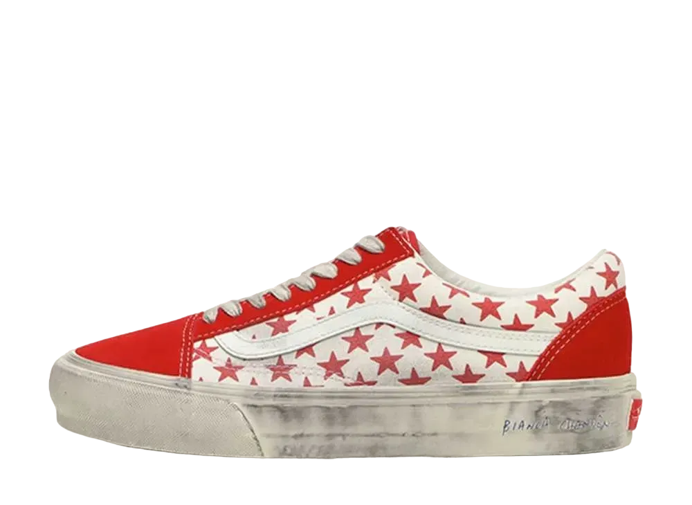 Bianca Chandon × Vault by Vans Old Skool VLT LX "Red/White"