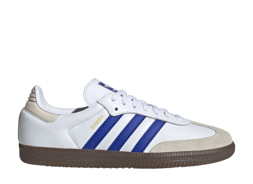 adidas Samba OG "Cloud White/Lucid Blue/Gum"